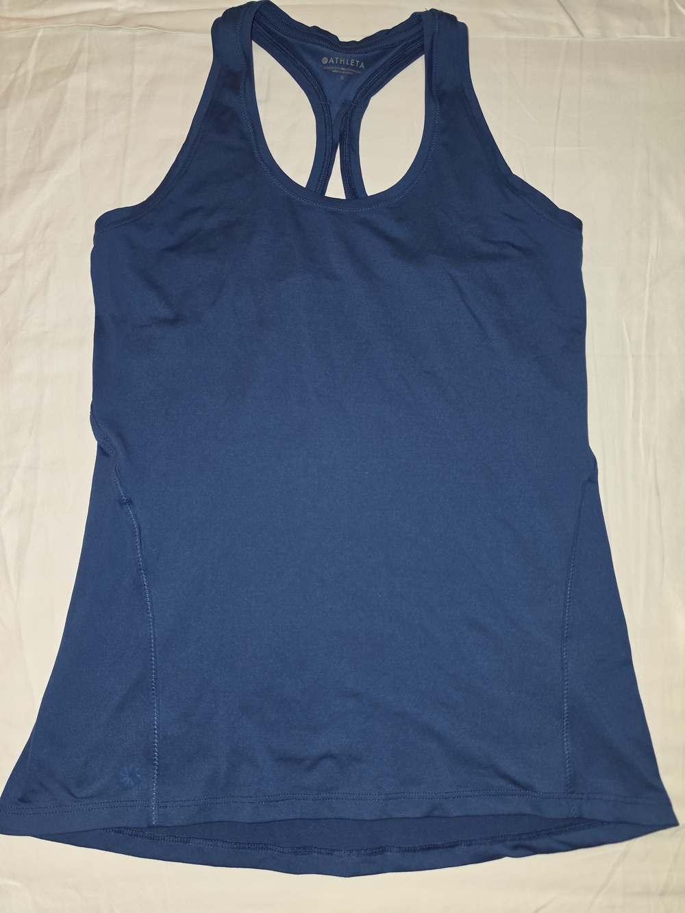 Athleta Blue Racerback Tank Top - Women's Active Tank